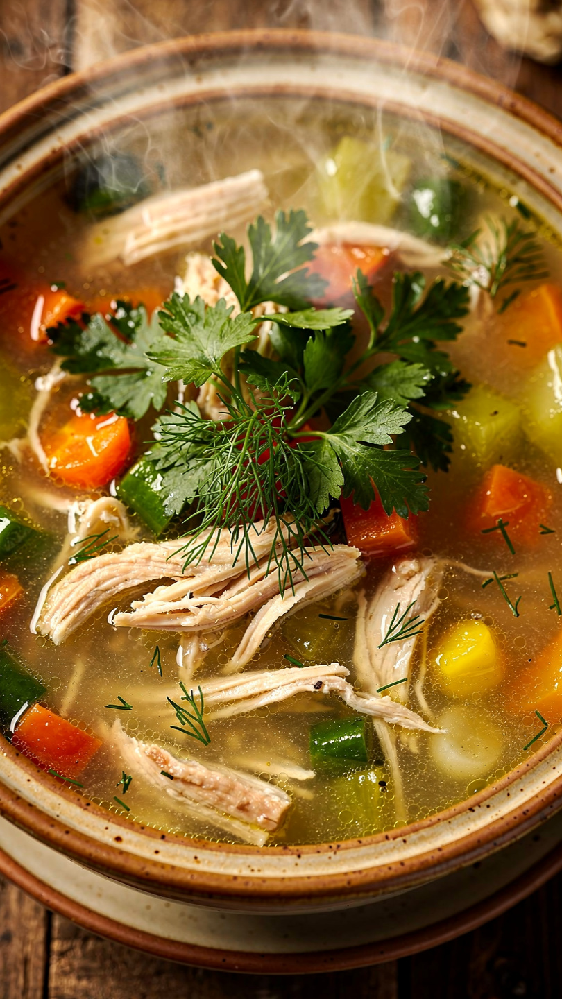 Crockpot Chicken Tortilla Soup