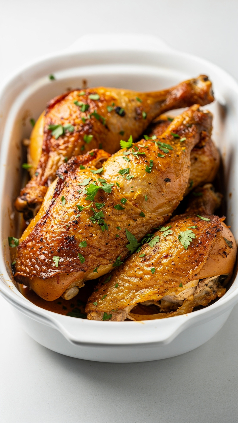 Crockpot Chicken Leg Recipe (Tender, Fall-Off-The-Bone Perfection)